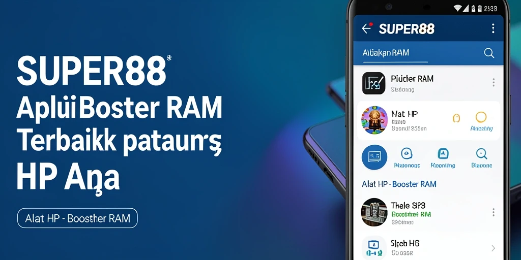 Tampilan antarmuka SUPER88 yang intuitif dan ramah pengguna.